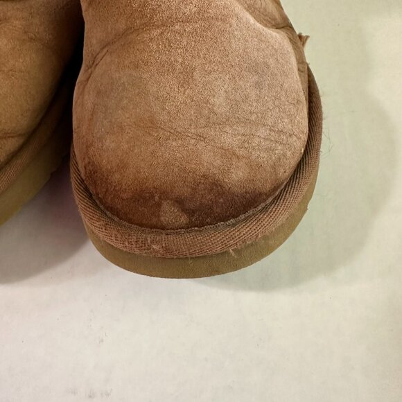 Tall Tan Warm Ugg Boots 9 - Picture 5 of 12